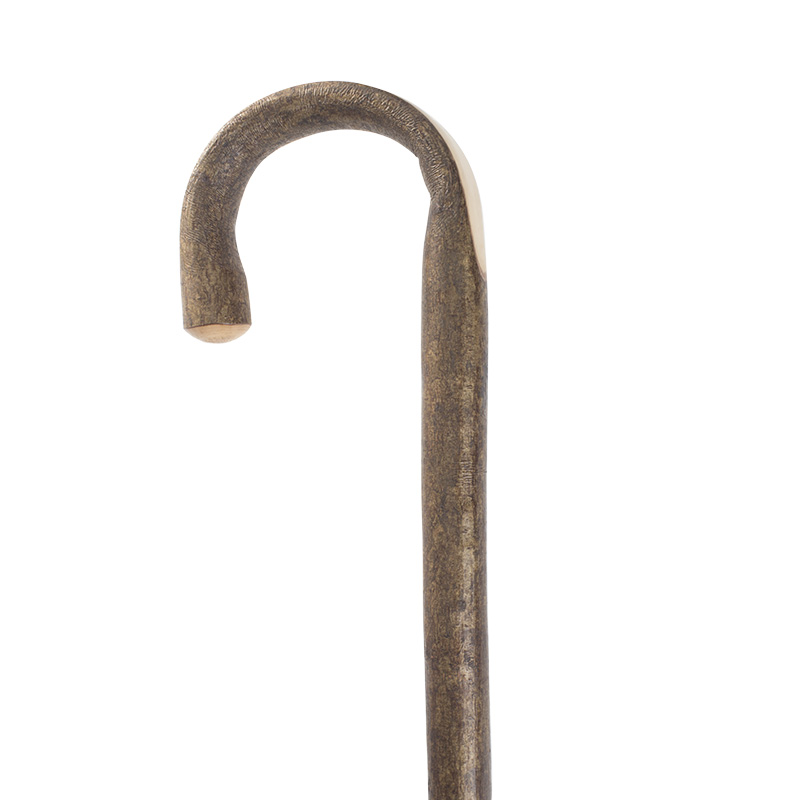 Hazel Crook Handle Walking Stick