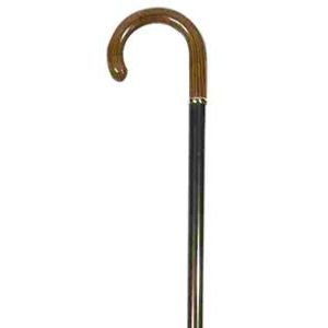 Height Adjustable Ash Crook Walking Stick