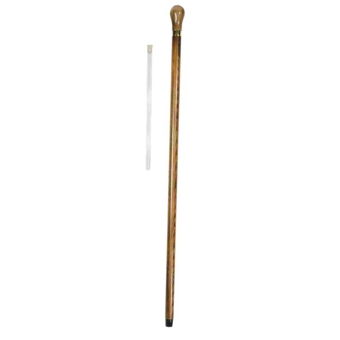 Knob Handled Hardwood Tippling Cane - Money Off!