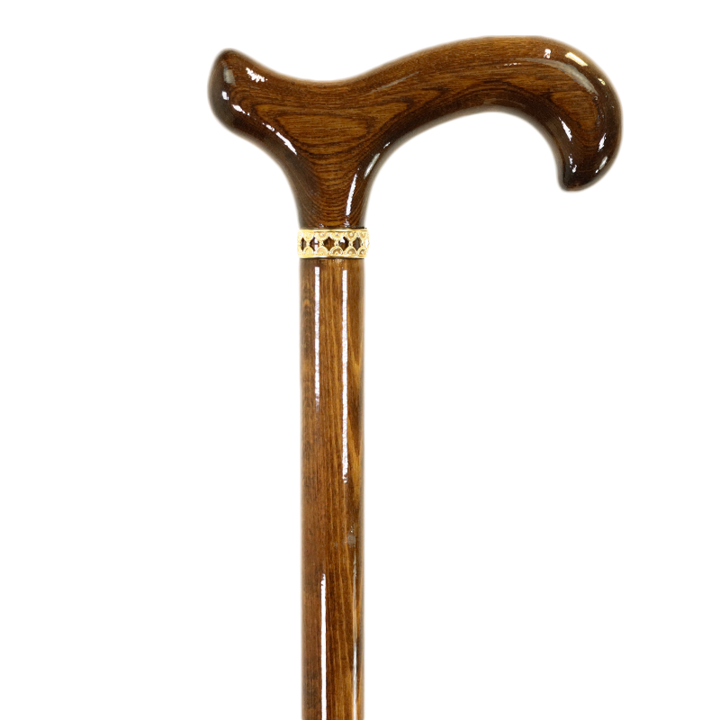 Ladies' Hardwood Derby Handle Walking Stick