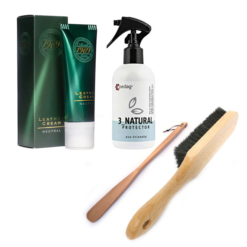Complete Leather Shoe Care Kit WalkingSticks.co.uk