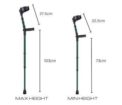 Double adjustable height option for custom fit