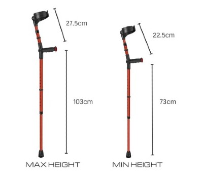 Double adjustable height option for custom fit