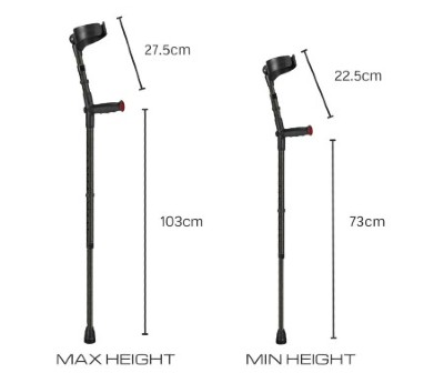 Double adjustable height option for custom fit