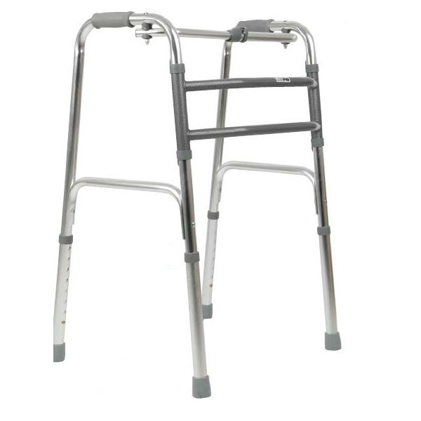 Height Adjustable Reciprocal Folding Walking Frame