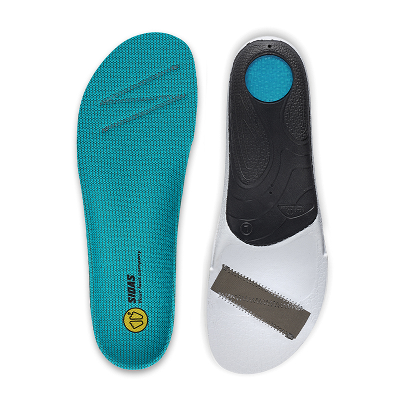 Sidas 3Feet Activ Shock-Absorbing Insoles for Low Arches