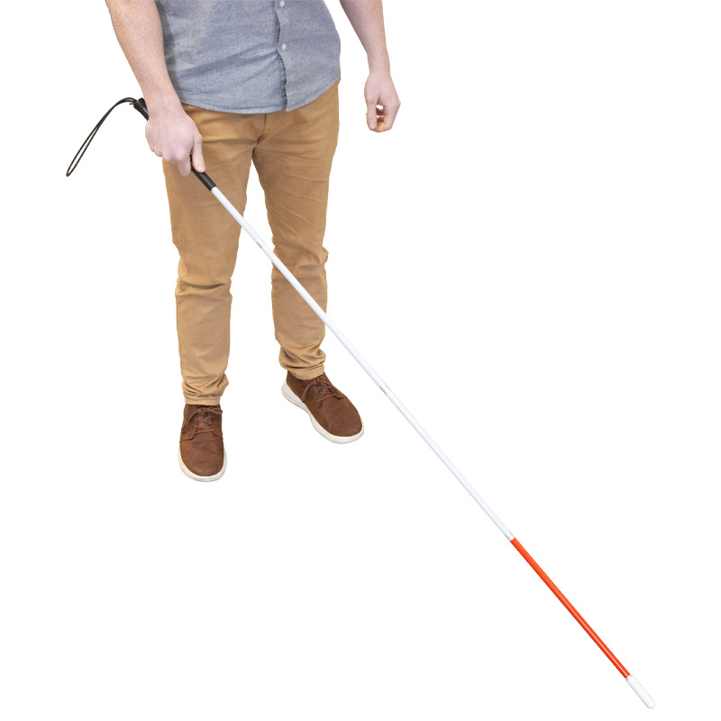 Folding Guide Stick for the Deafblind WalkingSticks.co.uk