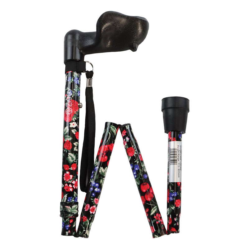 Ziggy Adjustable Folding Walking Stick - WalkingSticks.co.uk