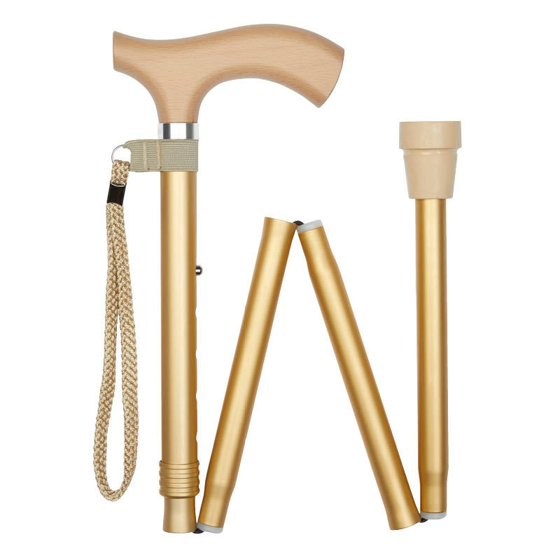 Ziggy Gold Metallic Walking Stick