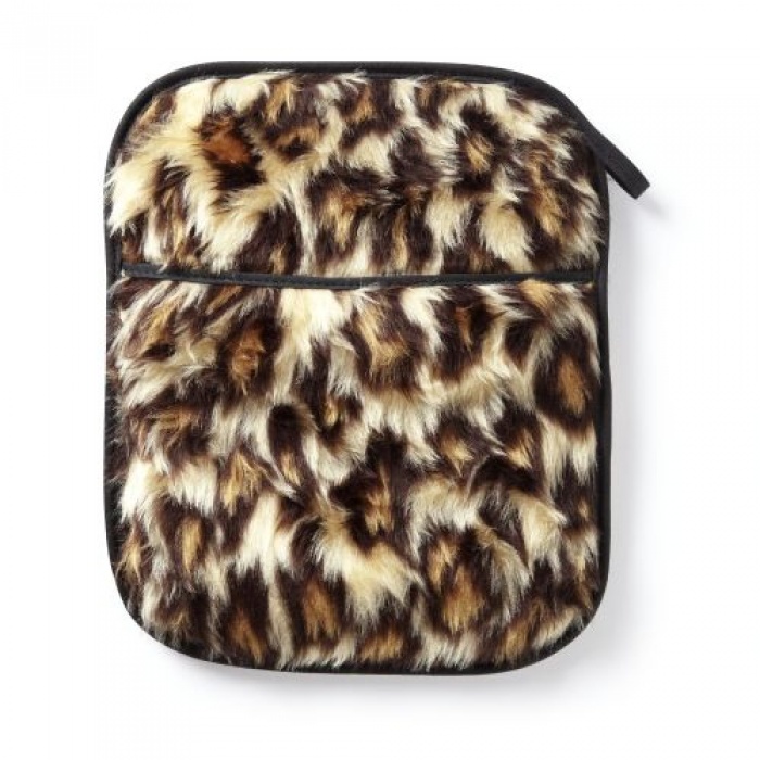 Hotties Leopard Print Fleece Micro Hottie Microwavable Heat Pad