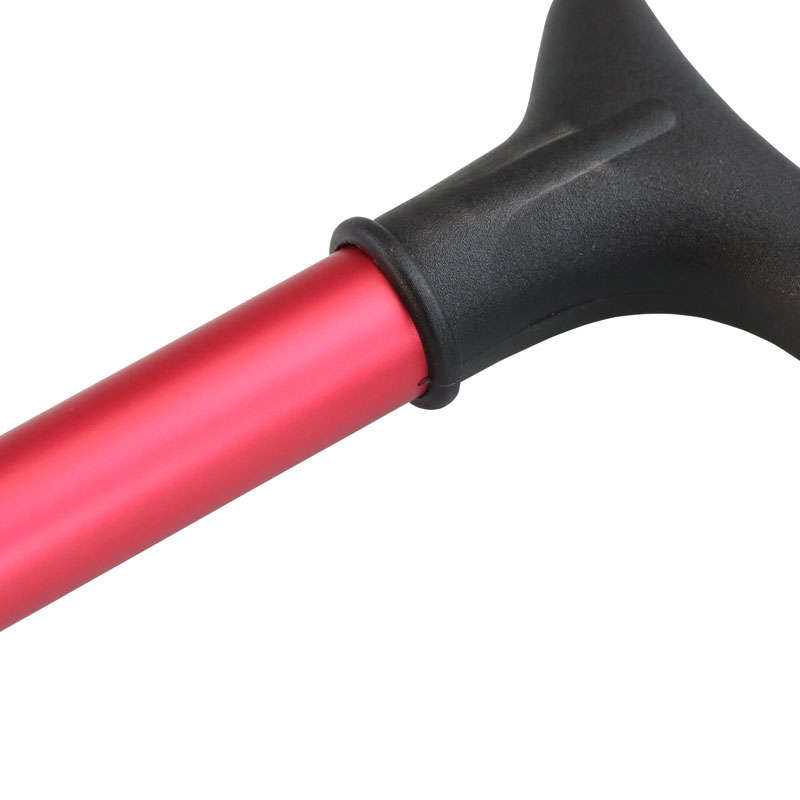 Run Stick Red Adjustable Derby Walking Stick (Red) - WalkingSticks.co.uk