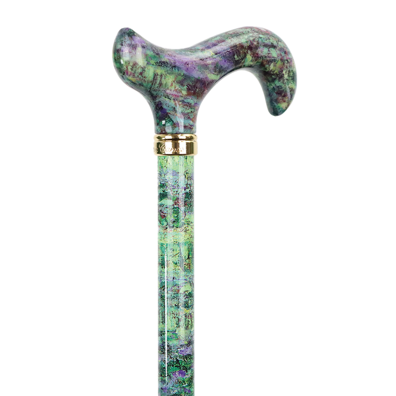 National Gallery Monet's Water-Lily Pond Derby Adjustable Walking Stick