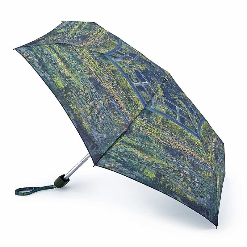 Fulton Tiny 2 National Gallery Foldable Umbrella (Water-Lily Pond by Monet)