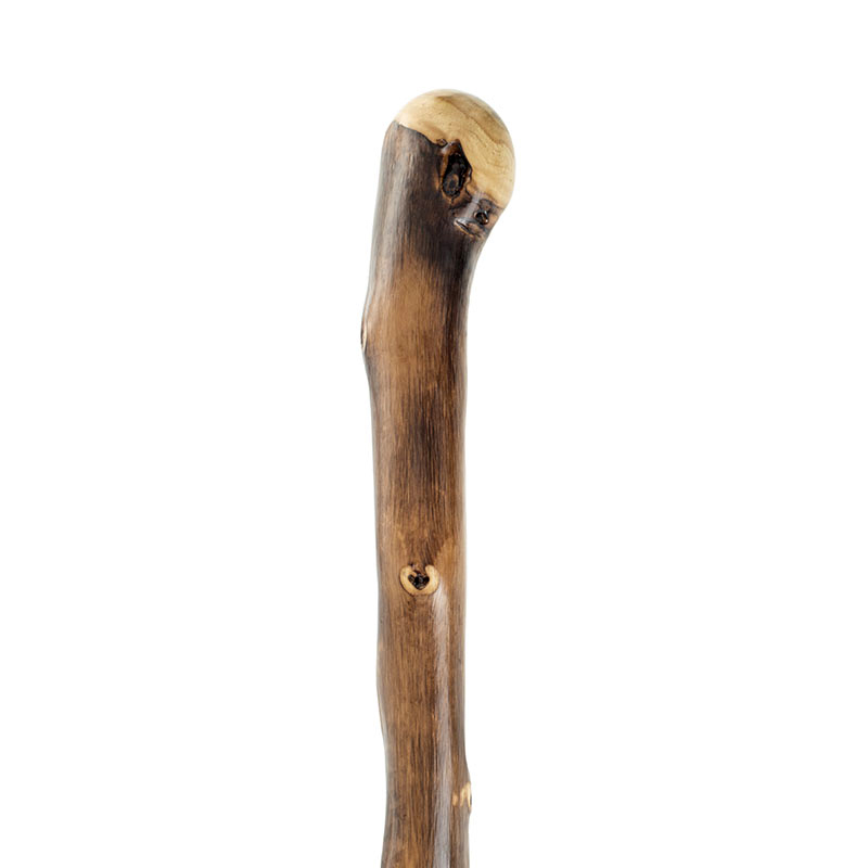 Natural Chestnut Knob Handle Wooden Walking Stick