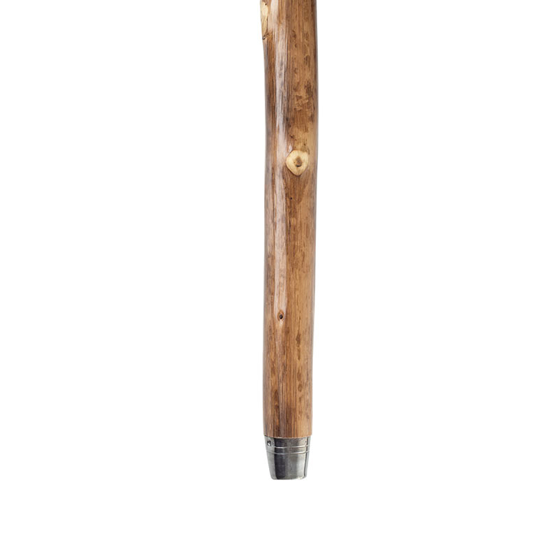 Natural Chestnut Knob Handle Wooden Walking Stick
