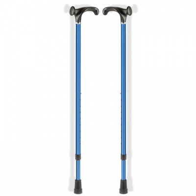 Ossenberg Blue Walking Sticks (Pair)