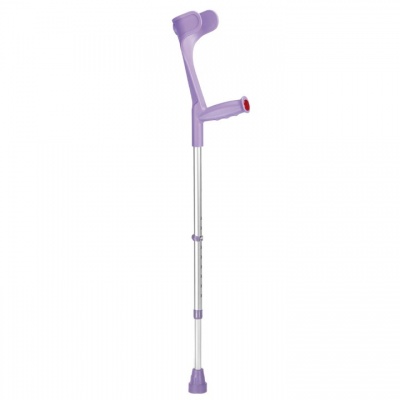 Ossenberg Open-Cuff Adjustable Lilac Crutch