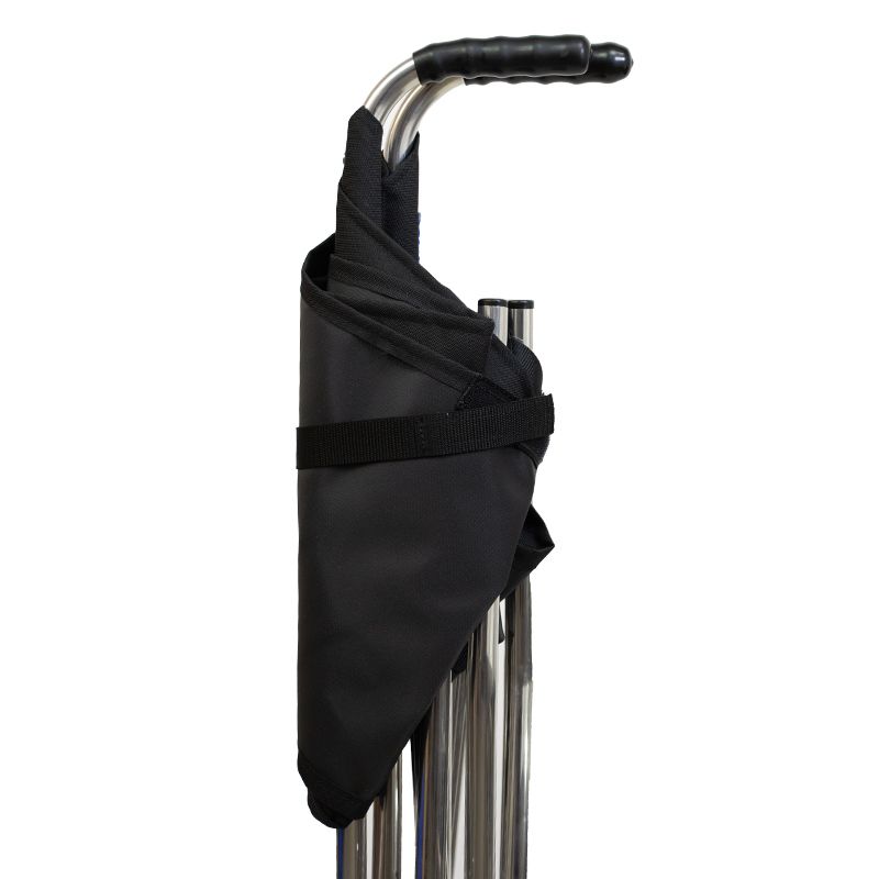Opvouwbare Wandelstokken Zwart - Lichtgewicht Nordic Walking Sticks Voor Dames En Heren