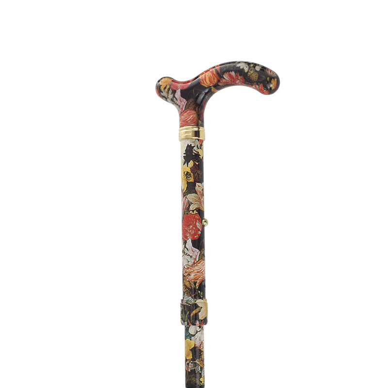 National Gallery Bosschaert Petite Derby Adjustable Folding Walking Stick
