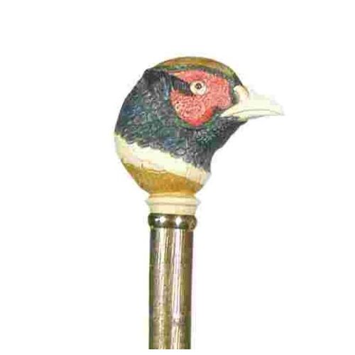 Pheasant Handle Hazel Walking Stick