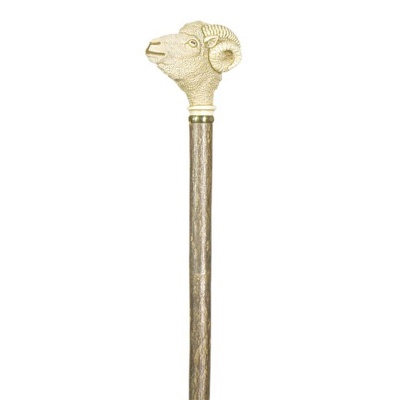 Ram Handle Hazel Walking Stick