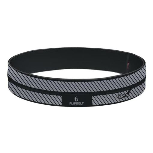 FlipBelt Reflective Black Storage Belt