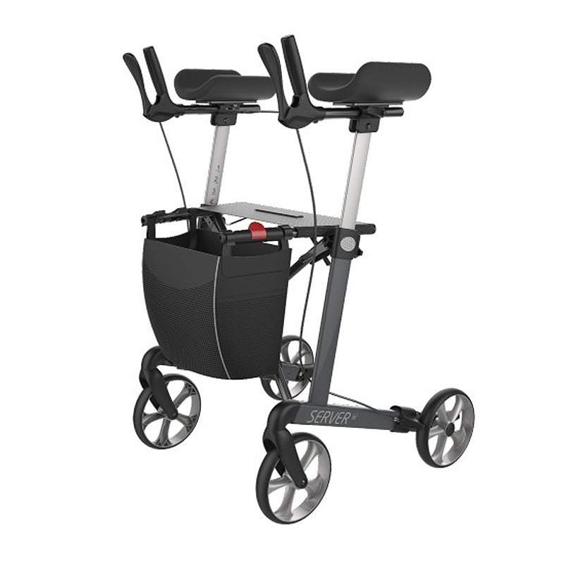 Rehasense Server W Arthritis Support Indoor Rollator (Sober Grey)