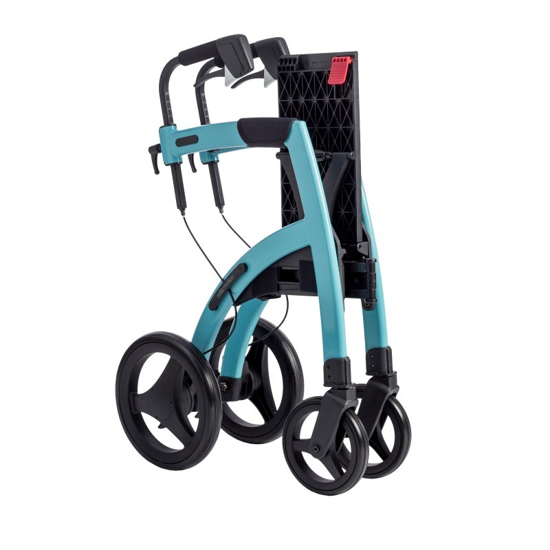 Rollz Motion 2 Combined Rollator and Wheelchair (Island Blue)