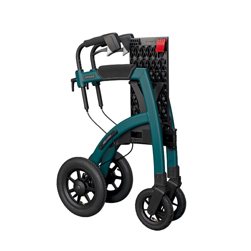 Rollz Motion Performance Jungle Green All-Terrain Wheelchair and Rollator