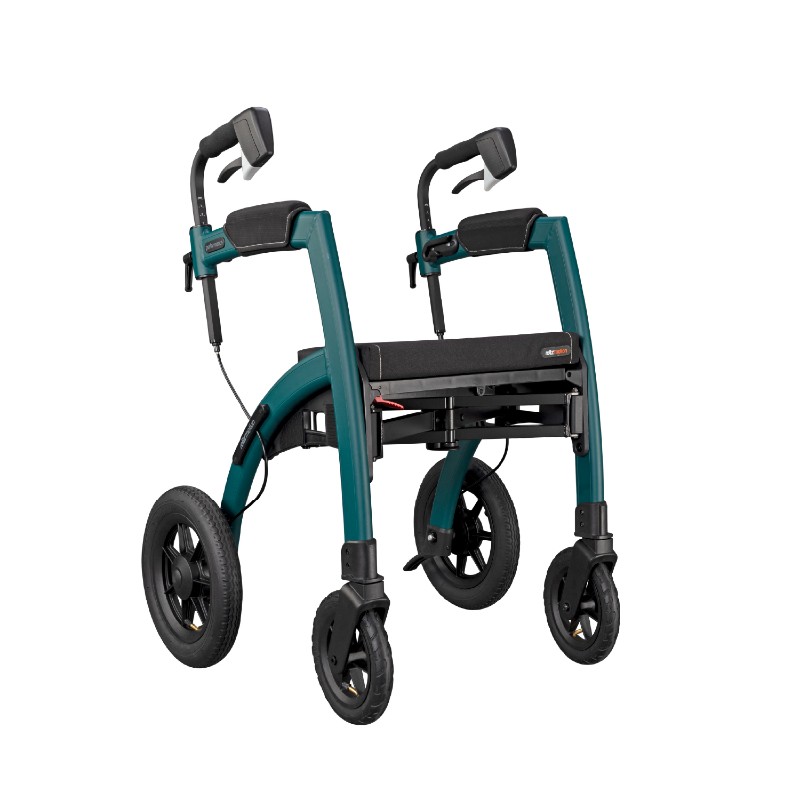 Rollz Motion Performance Jungle Green All-Terrain Wheelchair and Rollator