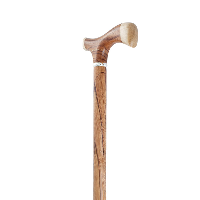 Rosewood Crutch Handle Dress Walking Stick