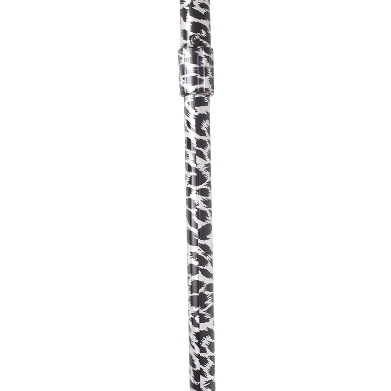 Snow Leopard Derby Walking Cane