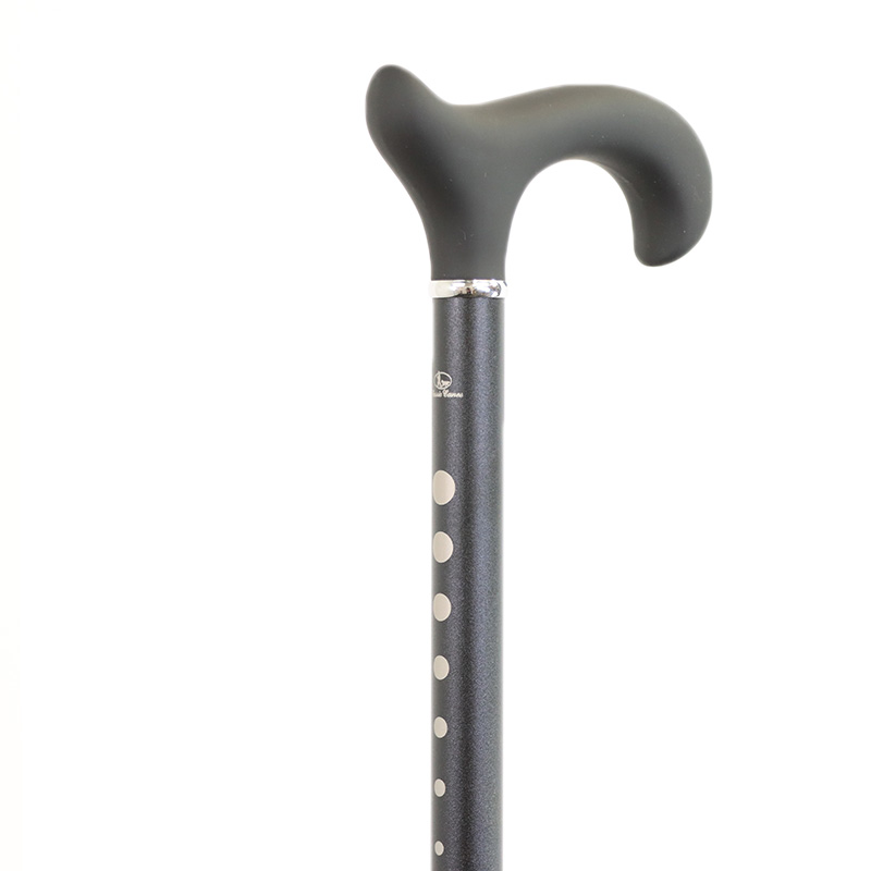 Spot On Adjustable Derby Cane with Extra Wide Soft Touch Handle