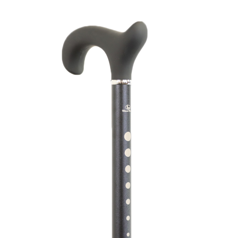 Spot On Adjustable Derby Cane with Extra Wide Soft Touch Handle