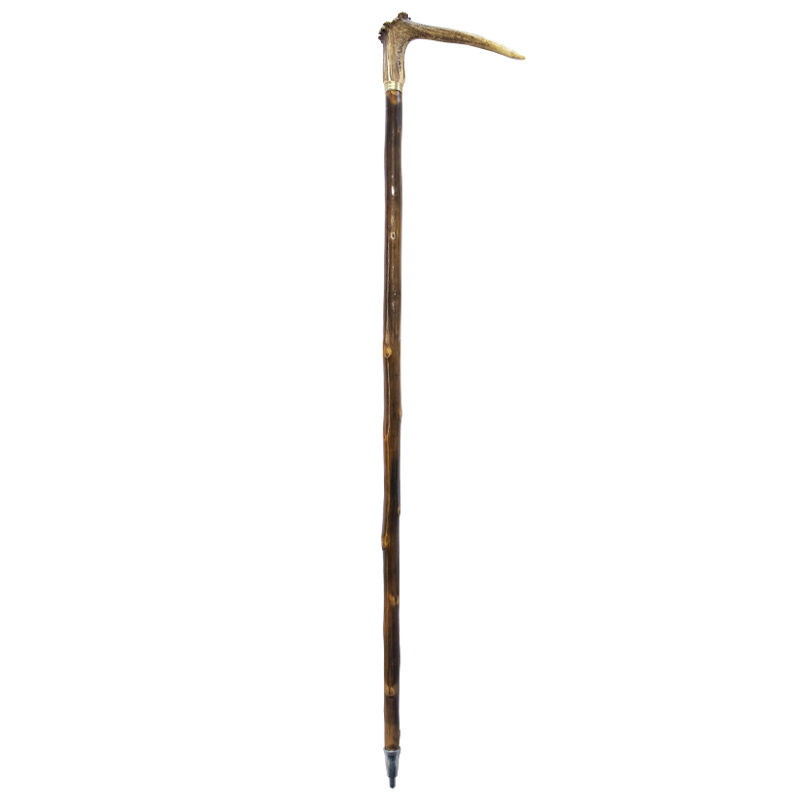 Staghorn Coronet Handle Walking Stick