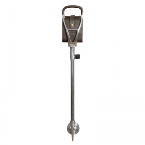 Adjustable Brown Polo Shooting Stick Seat
