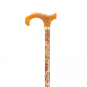 Autumn Leaves Extending Petite Walking Cane