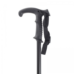 Black Trekking Pole with Shock Absorber