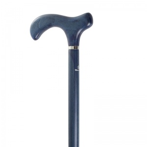 Blue Melbourne Derby Walking Cane