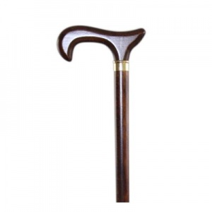 Brown Derby Cane with Collar