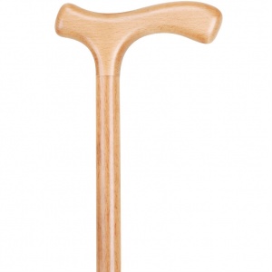 Economy Beech Crutch Handle Wooden Walking Stick