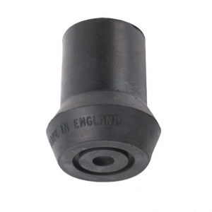 Type D Anti-Slip Black Rubber Ferrule for Walking Sticks and Canes