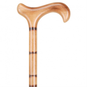 Ringed Beech Derby Handle Walking Stick