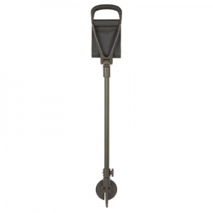Luxury Height-Adjustable Moss-Green Leather Shooting Seat Stick