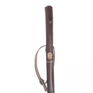 Chestnut Hiking Staff with English Rose