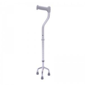Drive Medical Chrome Adjustable Tripod Walking Cane
