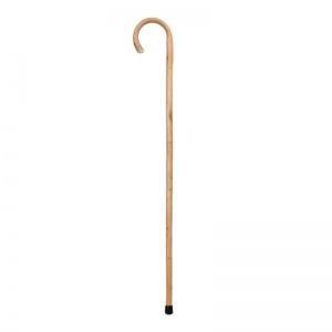 Drive Medical Crook Handle Natural Wood Walking Stick