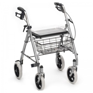 Drive Medical Silver SR8 Steel Rollator