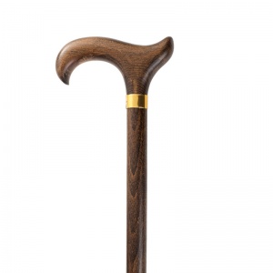 Extra-Long Derby Handle Wooden Walking Stick