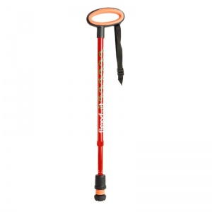 Flexyfoot Red Telescopic Walking Stick